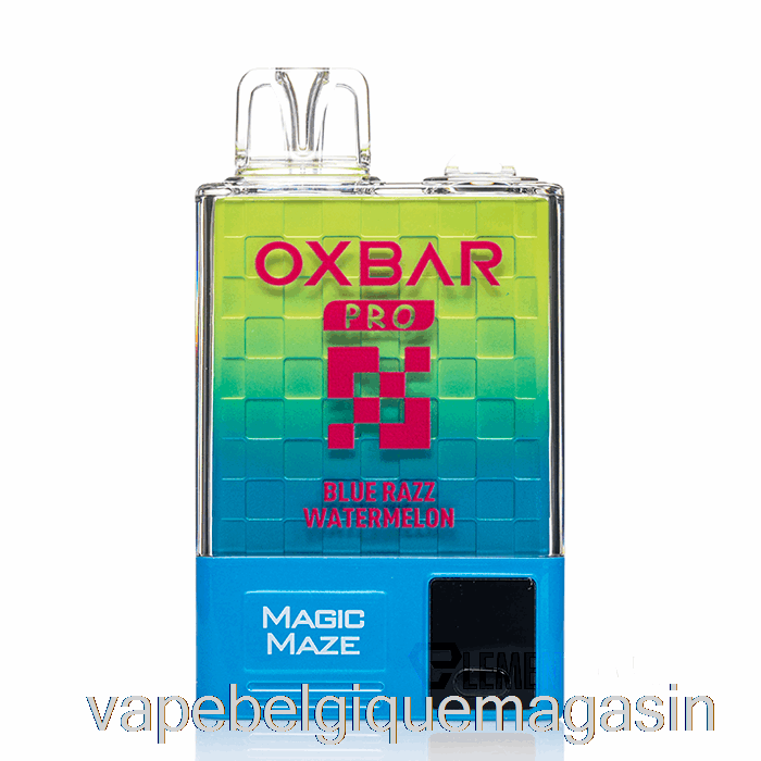 Vape Belgique Oxbar Magic Maze Pro 10000 Pastèque Jetable Bleu Razz - Pod Juice